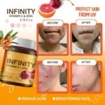 Gluta Infinity Vitamin C and Zinc 1000mg, 30 tablets - Image 2