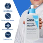 CeraVe Renewing Salicylic Acid Cleanser, 473ml - Image 6