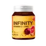 Gluta Infinity Vitamin C and Zinc 1000mg, 30 tablets