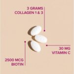 NeoCell, Super Collagen + Vitamin C & Biotin, 180 Tablets - Image 3