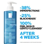 La Roche-Posay Effaclar Purifying Foaming Gel Cleanser for Oily Skin, 400ml - Image 3