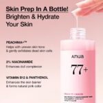 Anua Peach 77% Niacin Essence Toner, 250ml - Image 4