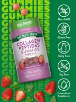 Nature's Truth, Collagen Peptides Gummies, 60 Strawberry Gummies - Image 3