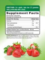 Nature's Truth, Collagen Peptides Gummies, 60 Strawberry Gummies - Image 2