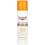 Eucerin, Lightweight Sunscreen Lotion For Face, SPF 50, Fragrance Free, 75 ml