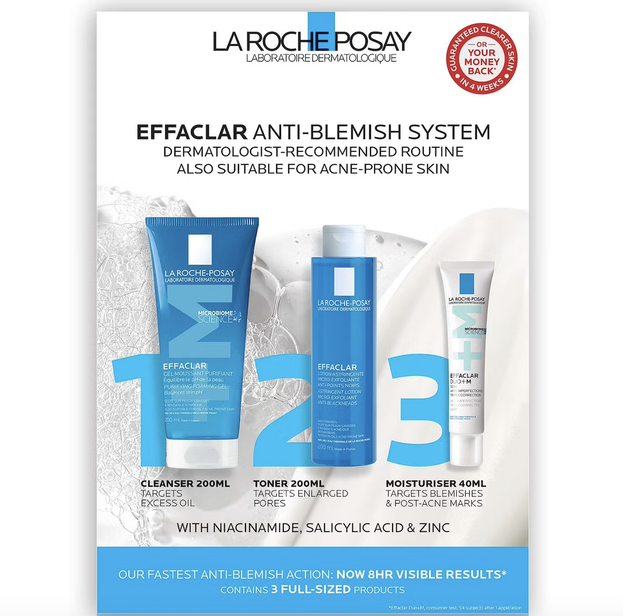 Zrzut ekranu 2025-06-16 o 20.27.14 La Roche-Posay Effaclar 3-Step Anti Blemish Set - Image 1