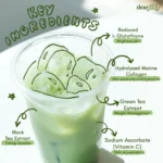 Dear Face Beauty Milk Matcha Latte, 10 Sachets - Image 3