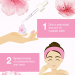 Ganier Skin Naturals Sakura Glow 30X Hyaluron Booster Serum, 30ml - Image 3