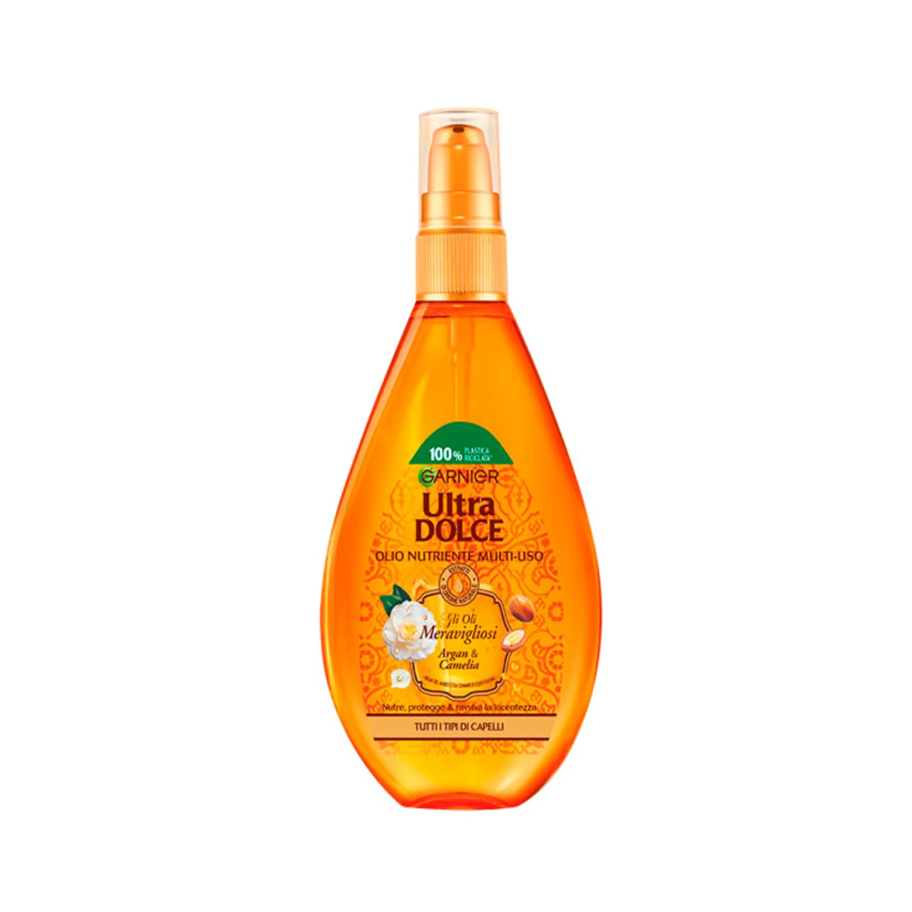 Garnier_Ultra_Doux_Multipurpose_Nourishing_Oil.png Garnier Ultra Doux Huile Nourrissante Multi-usage Hair Oil Serum, 150ml - Image 1