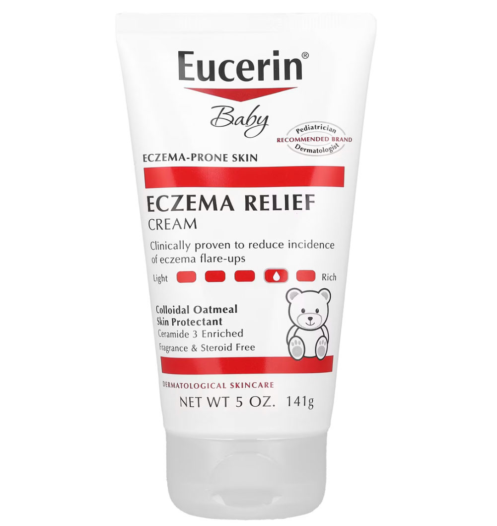 IMG_7043 Eucerin Baby, Eczema Relief Cream, 141 g - Image 1