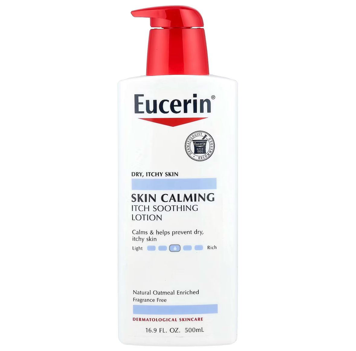 IMG_7086 Eucerin Skin Calming Lotion, Fragrance Free, 500 ml - Image 1