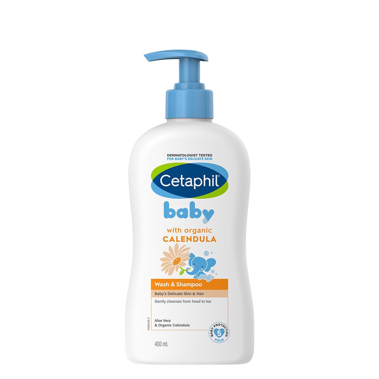 Version 1.0.0 Cetaphil Baby Wash & Shampoo with Organic Calendula, 400ml - Image 1