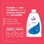 QV Bath Oil For Dry Itching Skin Conditions, 500ml - Image 3