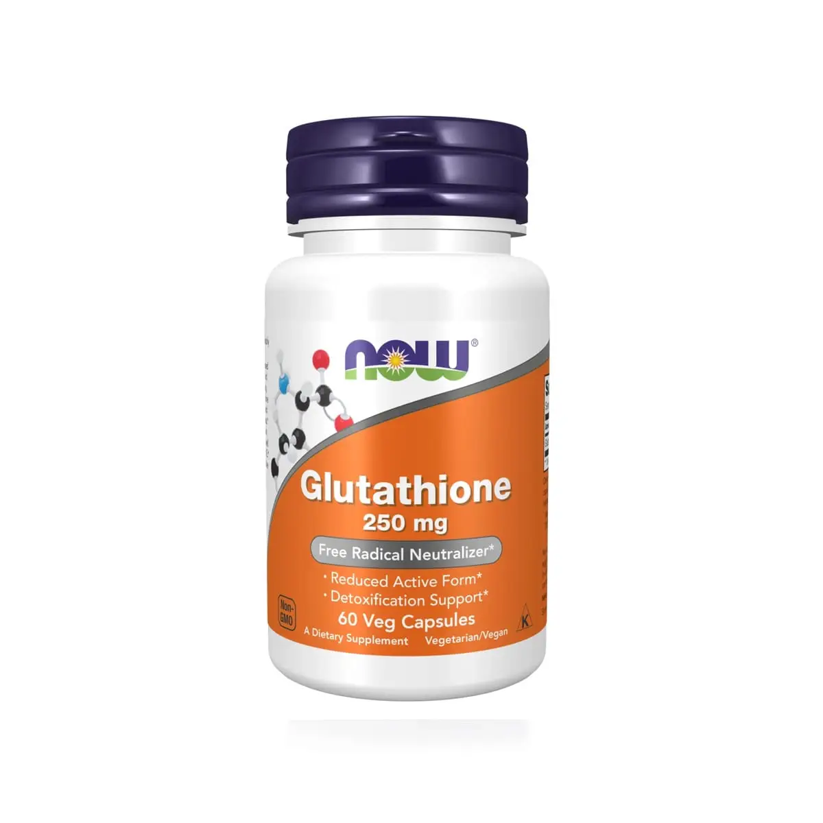 now-glutathione-250-mg-60-veg-capsules-13002.jpg Now Glutathione 250 mg 60 Veg Capsules - Image 1