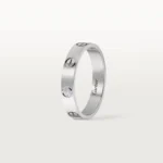 Cartier, LOVE COLLECTION RING, White Gold