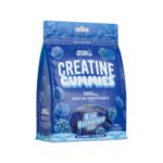 Applied Nutrition Creatine Gummies, Blue Raspberry, 80 Gummies, 3000mg Creatine Monohydrate Per Serving