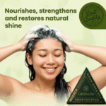 GREENLEM Usman Grass Black Hair Nourishing Shampoo Soap - Image 2