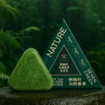Nature, Triangle Shampoo Bar, Seven Green Soap “Original with QR code”“Buy 2 get mystery gift + free delivery “ الأصلية بكيوار كود - Image 4