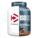 Dymatize ISO 100 Hydrolyzed whey protein isolate, Gourmet Chocolate, 5 LB