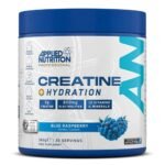 Applied Nutrition Creatine + Hydration, Blue Raspberry, 30, Support Endurance and Strength