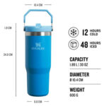 Stanley Cup Iceflow Flip Straw Tumbler, 0.89L - Image 3