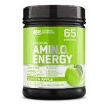 Optimum Nutrition Amino Pre Workout Food Supplement, Green Apple, 65, Support Energ