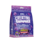 Applied Nutrition Creatine Gummies, Millions Blackcurant, 80 Gummies, 3000mg Creatine Monohydrate Per Serving