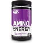 Optimum Nutrition Amino Pre Workout Food Supplement, Concord Grape, 30