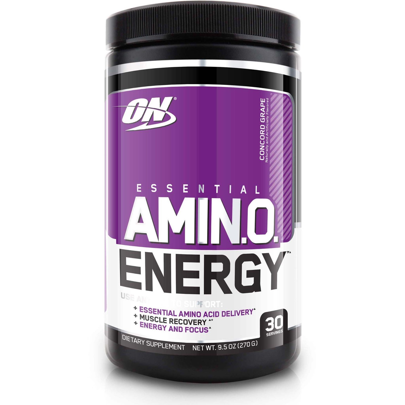 UeoYwZxkVvceQyGEqaPzDUAIehImsq5UI7nNpRGc Optimum Nutrition Amino Pre Workout Food Supplement, Concord Grape, 30 - Image 1