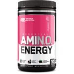 Optimum Nutrition Amino Pre Workout Food Supplement, Juicy Strawberry, 30