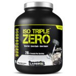 Laperva Iso Triple Zero Next Generation Whey Protein, Belgian Cookies and Cream, 4 LB