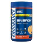 Applied Nutrition Endurance Velocity Fuel Pre Workout Carb Plus Electrolyte Food Supplement, Orange Burst, 1.5 KG