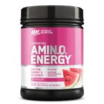 Optimum Nutrition Amino Pre Workout Food Supplement, Watermelon, 65, Support Energy