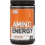 Optimum Nutrition Amino Pre Workout Food Supplement, Orange Cooler, 30