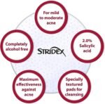 Stridex Strength Medicated Pads, 55 Count - Image 3