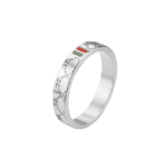 Gucci, White Gold Ring