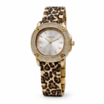 Burberry Women’s Watch, cheetah print