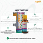 Argivit, Focus Syrup 150 ml, 4-11 Years - Image 2