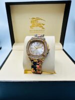 Burberry Women’s Watch, Dark Floral - Image 2