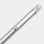 Cartier Santos De Cartier Godron Silver Tone Ballpoint Pen - Image 4