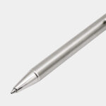 Cartier Santos De Cartier Godron Silver Tone Ballpoint Pen - Image 2