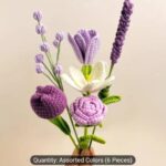 andmade Artificial Flowers Bouquet Home Decor Gift