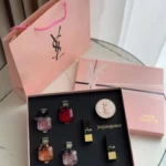 YSL Mon Paris Set Pink Box + YSL paper pink bag - Image 3