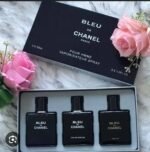 Chanel Bleu perfume set 3 x 30ml bottles - Image 2