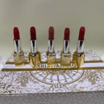 Set pintalabios Dior dorado y blanco - Image 5