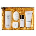 Chanel cosmetic set 5 Pieces, Gold Box