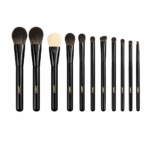 Yves Saint Laurent Black Luxury Makeup Brush Set with Storage Case
