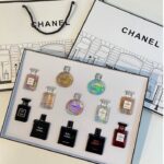 Chanel 12-Piece Mini Perfume Gift Set White Box + Paper Gift Bag - Image 5