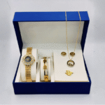 Christian Dior Luxe Radiance 6-Piece Gold-Tone Jewelry & Watch Set Noir - Image 2