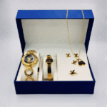 Louis Vuitton Midnight Gold Signature Collection Jewelry & Watch Set - Image 2